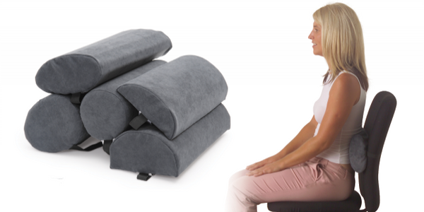 Ausnew Home Care Disability Services Spine Saver Lumbar Roll - Chiropractic Back Support Pillow | mount druitt, rooty hill, blacktown, penrith (6182985105576)