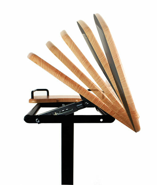 Over Bed Table with Tilting Split table (6608399040680)