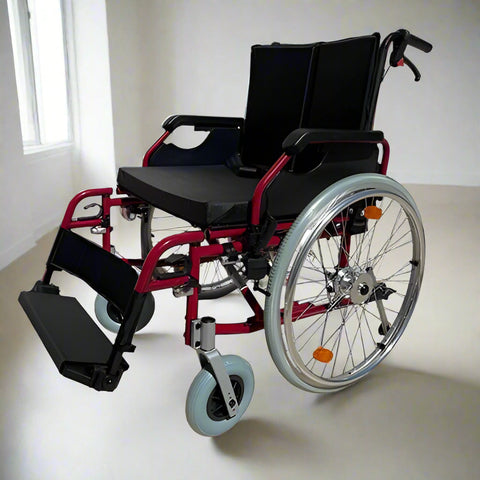 G6 Excel Bariatric Wheelchair 61cm Seat with Drum Brake (6715647295656)