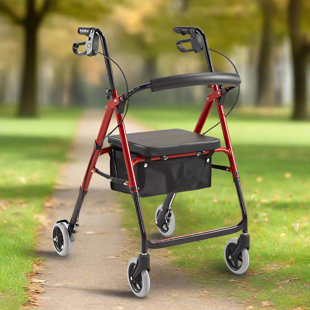 Rollator RM201 Seat Adjustable 6" Castor (5796175216808)