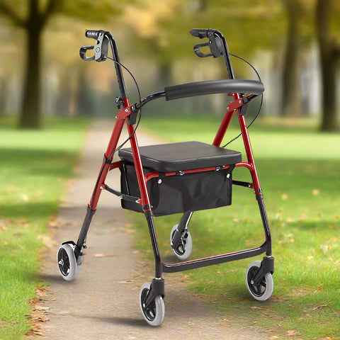 Rollator RM201 Seat Adjustable 6" Castor (5796175216808)