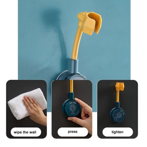 Adjustable Wall Mounted Bathroom Shower Head Holder (7994001522925)