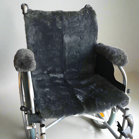 Ausnew Home Care Disability Services Sheepskin Wheelchair Seat Cover | mount druitt, rooty hill, blacktown, penrith (6079999803560)