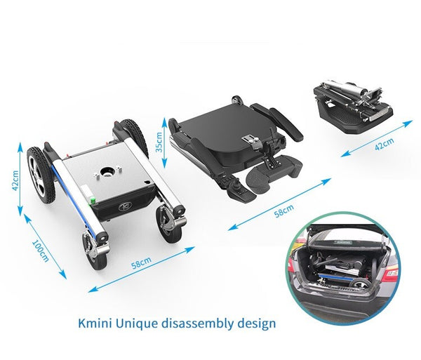 Kmini All-Terrain Electric Wheelchair (7011503243432)