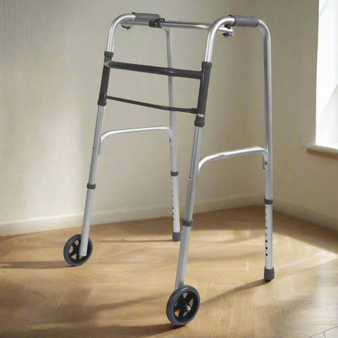 Ausnew Home Care Disability Services FOLDING WHEELED  WALKING FRAME |  mount druitt, rooty hill, blacktown, penrith (5796593205416)