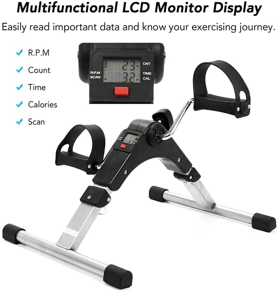 Strengthen and tone your arms and legs at home with the Rehab Digital Pedal Exerciser