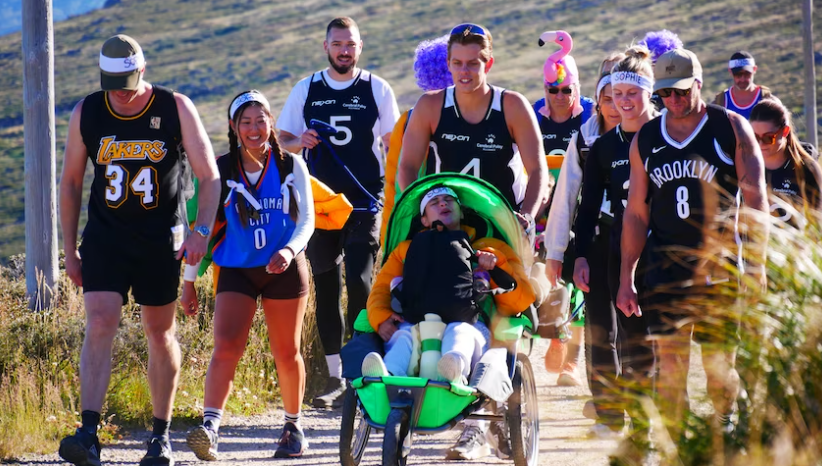 Krazy Kosci Klimb participants hike Mount Kosciuszko to raise funds for Cerebral Palsy Alliance