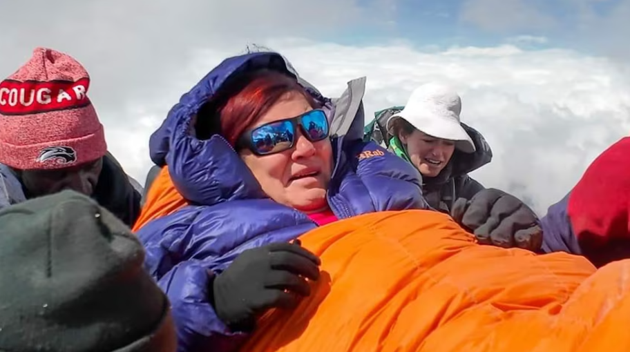 WA woman celebrates life-changing journey to Mount Kilimanjaro summit in all-terrain wheelchair