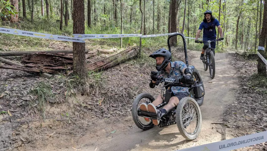 Adapted mountain biking makes Tasmanian wilderness accessible for paraplegic riders