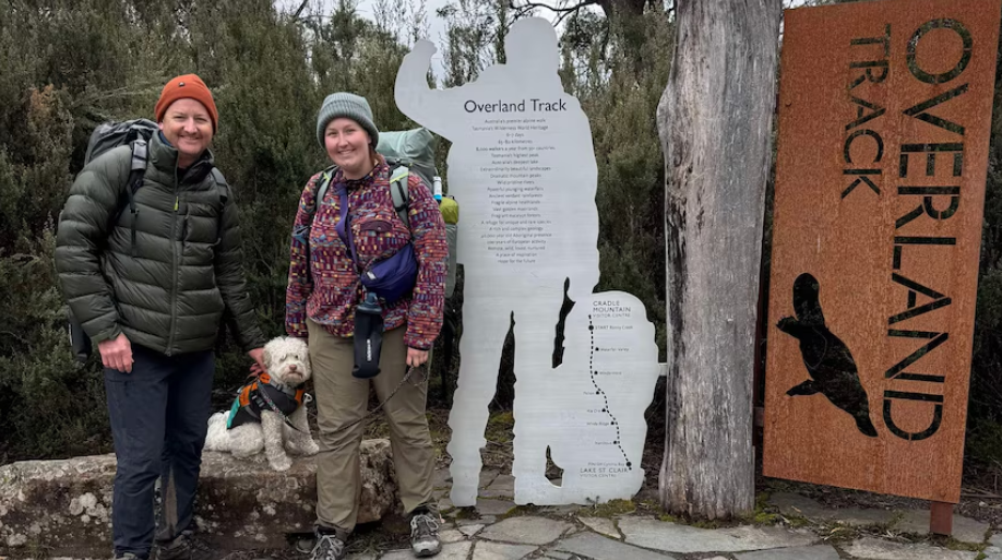 Elise took her assistance dog on a multi-day walk in Tasmania. Here's how it went