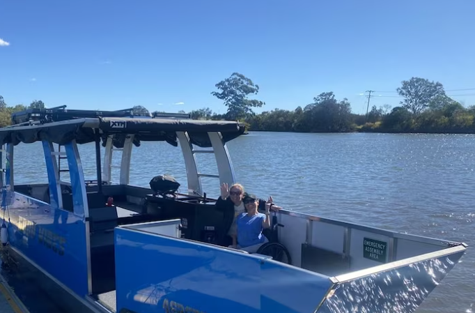 Sunshine Coast skipper launches Good Vibes with wheelchair-friendly boat