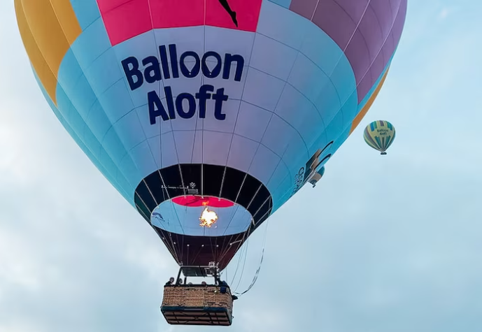First fully accessible hot air balloon in NSW takes to sky above Hunter Valley