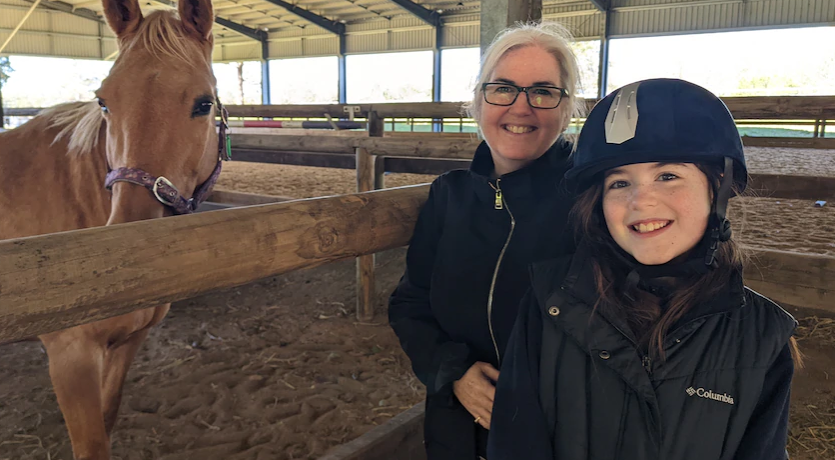 How 'incredible' horses and volunteers help people with disabilities develop skills and confidence