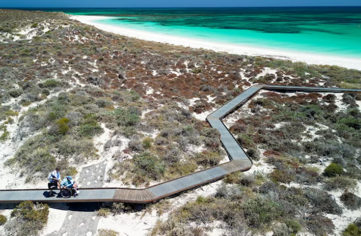 Abrolhos Islands upgrades make paradise more accessible for people living with disability