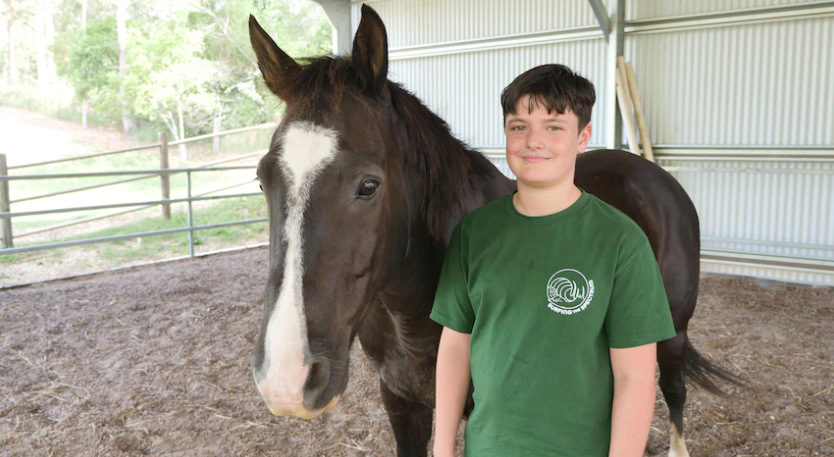 NDIS funding for equine therapy returned after mother wins campaign for autistic son