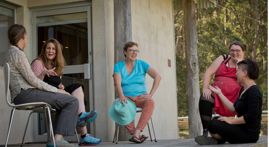 Artists living with disability retreat to the Australian bush to find inspiration post COVID-19 lockdown