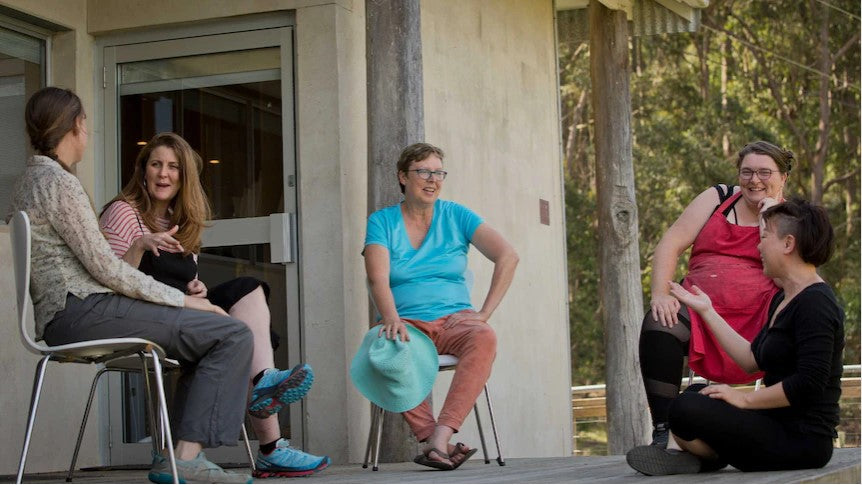 Artists living with disability retreat to the Australian bush to find inspiration post COVID-19 lockdown