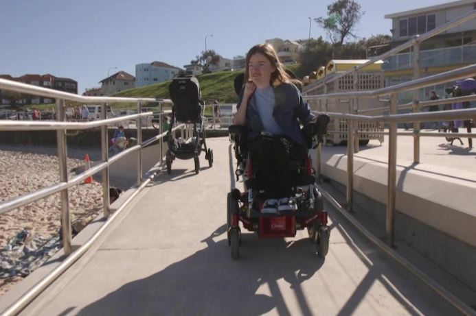 People with disability find greater access to Australian beaches with the help of national program