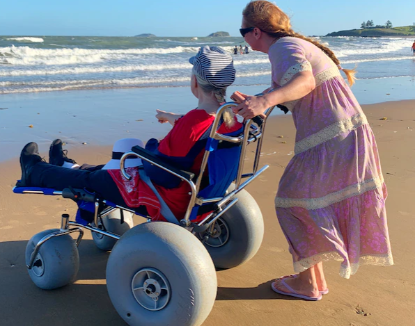 Disability beach access improvement welcomed in regional Queensland, but still a long way to go