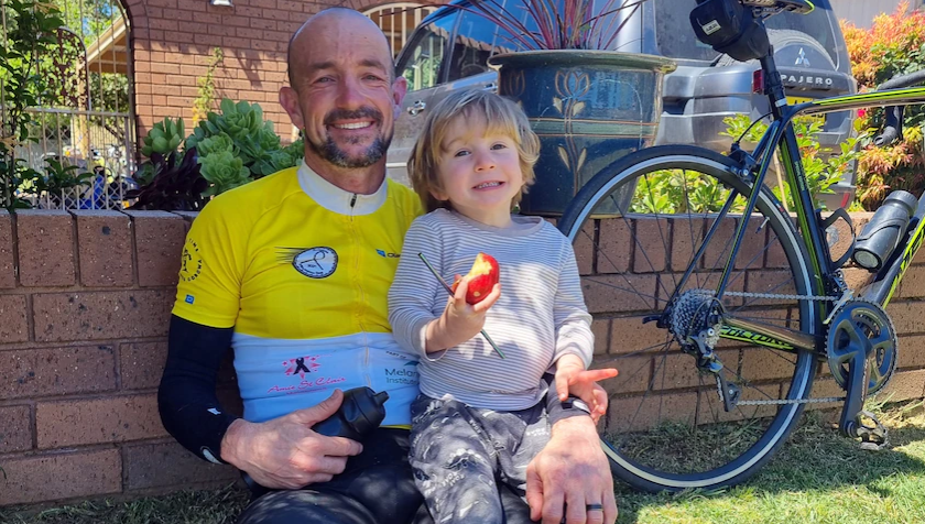 Paramedic cycles 1,000km around Riverina to raise awareness about melanoma