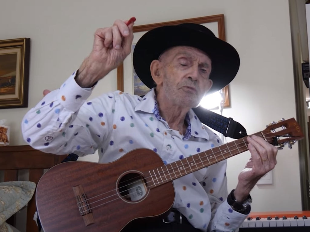 Blind, deaf, 88yo grandfather launches music career on YouTube to beat isolation blues