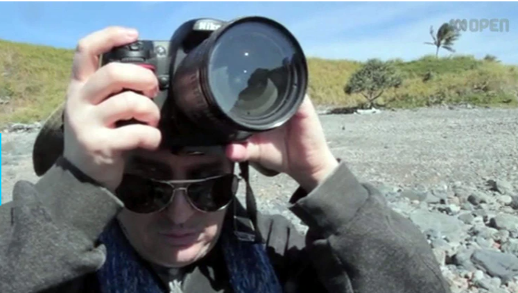 The blind, deaf photographer opening exhibitions around the world with photos you can see with your hands