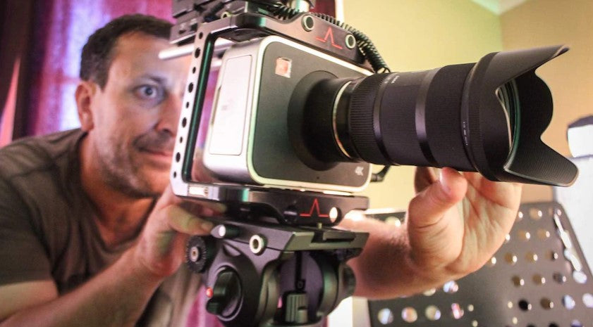 Blind filmmaker ready to unleash his first self-shot and directed feature film