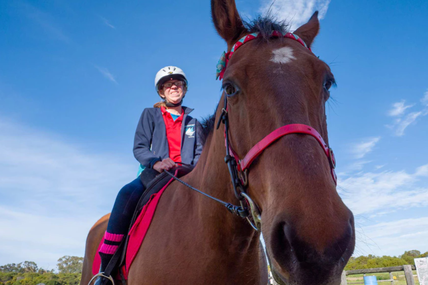 Horseriding empowering people with disabilities to find confidence, independence