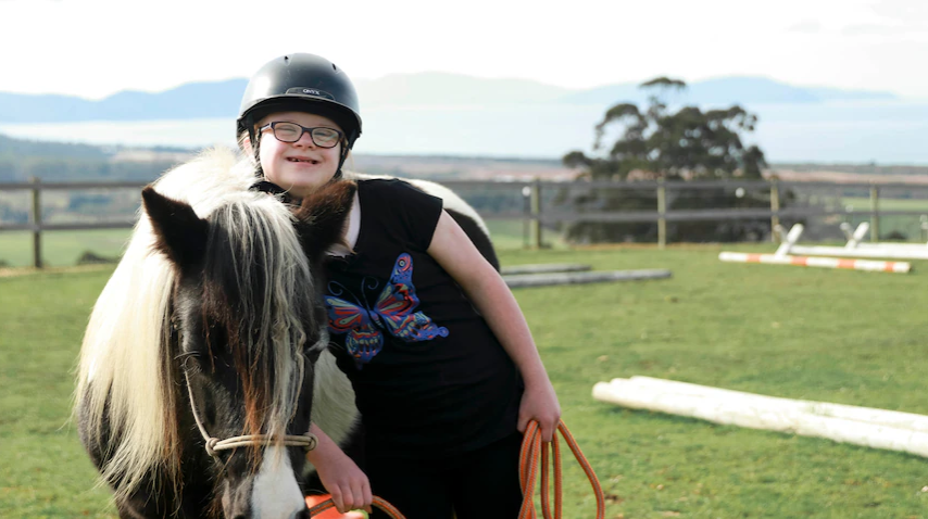 How horses are helping children with disabilities learn