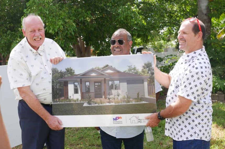 Mates with disability to get Endeavour Foundation purpose-built forever home
