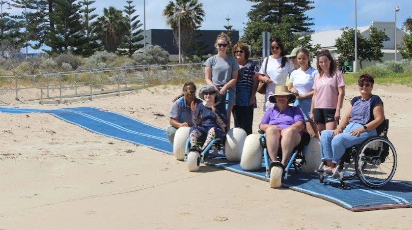 Mobility mats return for good to Champion Bay beach in Geraldton