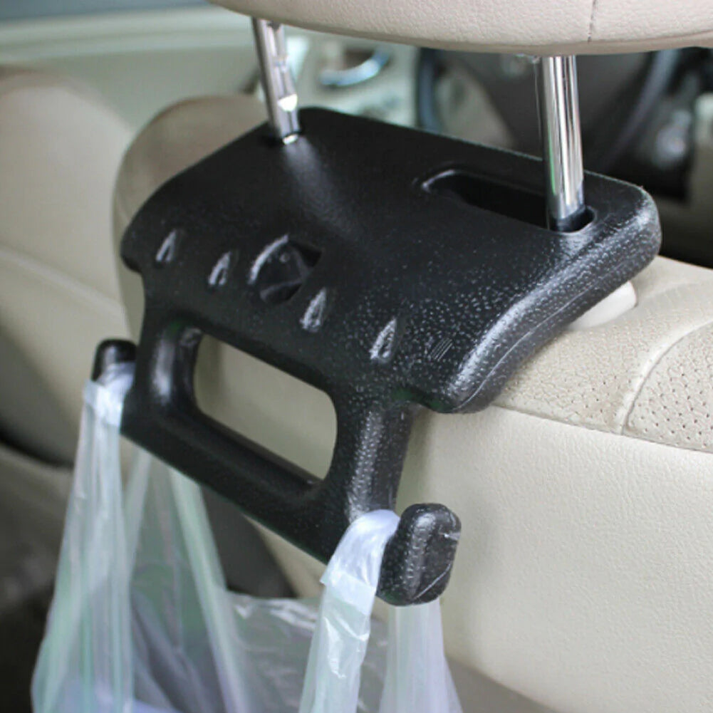 CAR SEAT HEADREST HANGER SAFETY HANDRAIL | Suitable for hanging objects and making it easier for back passengers easily get on and off.