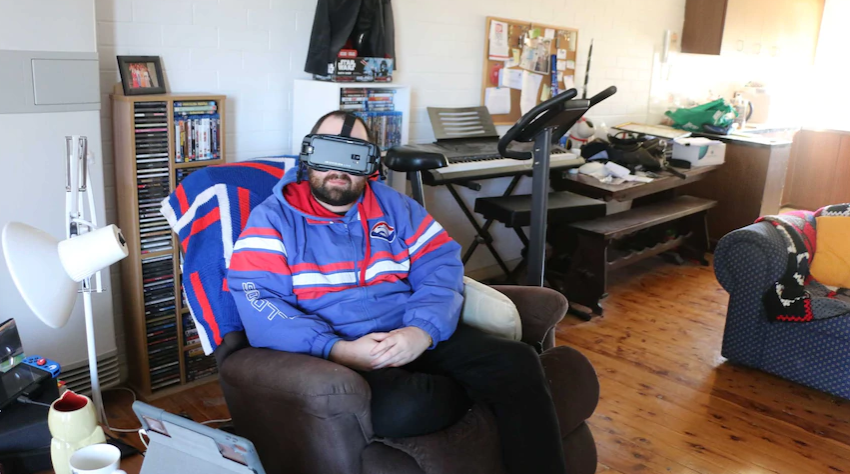 Assistive technology a game changer for legally blind man living in Victoria's north east