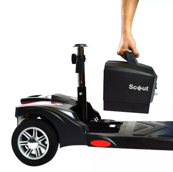 Scout Sport Quattro Mobility Scooter with All round Suspension (6249004728488)