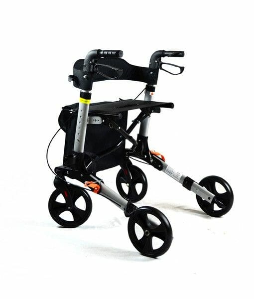 Travel Lite Portable Outdoor Seat Walker with Seat and Bag + Crutch Holder (6265507610792)