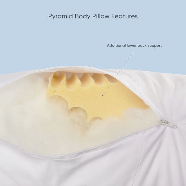 Pyramid Pillow - Best for Reading, Relaxing and Positioning