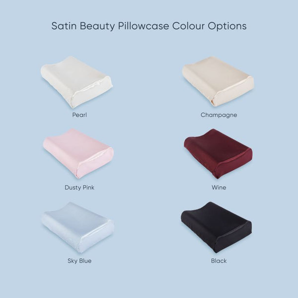 Ausnew Home Care Disability Services Satin Beauty Pillow Slip - Luxurious Soft Satin Pillow Slip | NDIS Approved, mount druitt, rooty hill, blacktown, penrith (6201231573160)