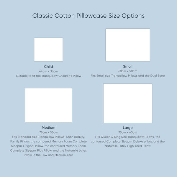 Classic Cotton Pillow - COVER ONLY (6201181143208)