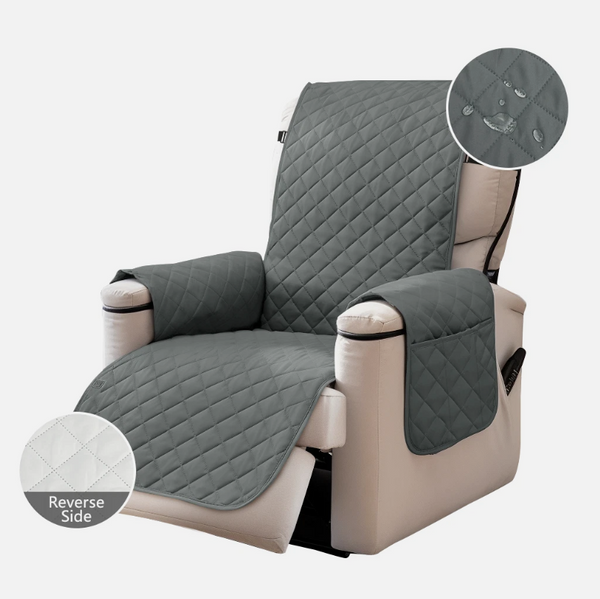 SecureFit Recliner Chair Cover with Anti-Slip System