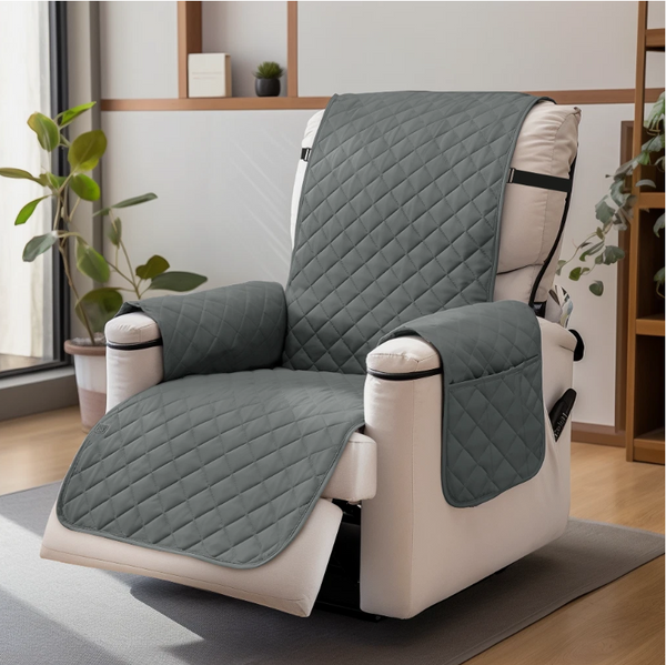 SecureFit Recliner Chair Cover with Anti-Slip System