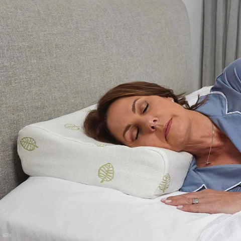 Naturelle Latex Pillow - Contoured, Adjustable, 3 Size Options (6175701369000)