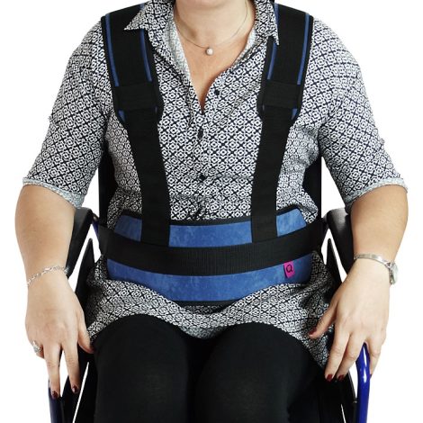 Padded Wheelchair Belt with Shoulder Straps (8601027051757)