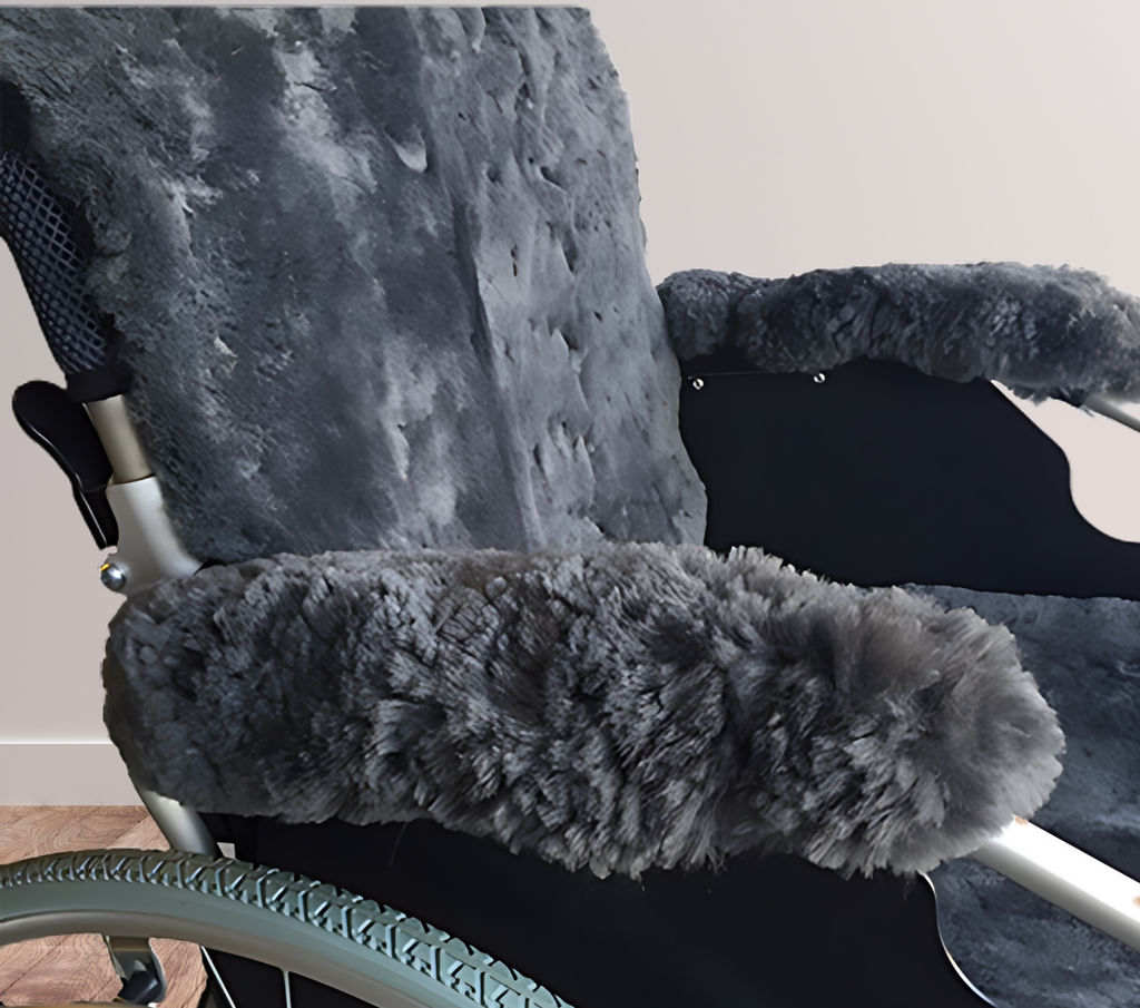 Sheepskin Wheelchair Armrest Cover (6079995379880)