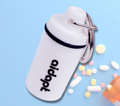 Pill Box Key Ring (5784787189928)