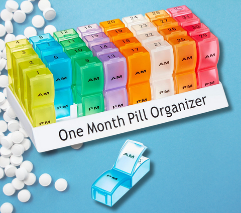 Pill Organiser - One Month (5784677286056)