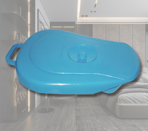 Ausnew Home Care Disability Services Plastic Bedpan with Lid | NDIS Approved, mount druitt, rooty hill, blacktown, penrith (5771719966888)