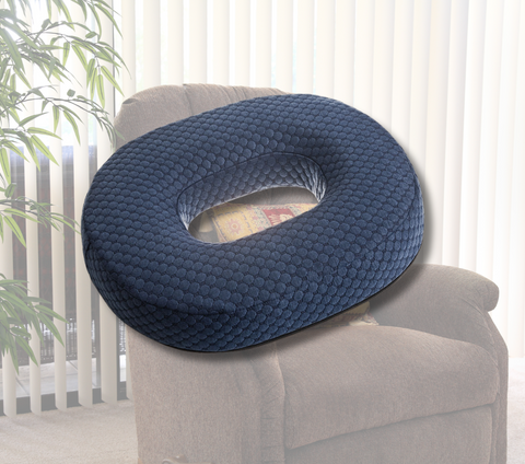 Ausnew Home Care Disability Services Oval Foam Donut Coccyx Cushion | mount druitt, rooty hill, blacktown, penrith (6157046612136)