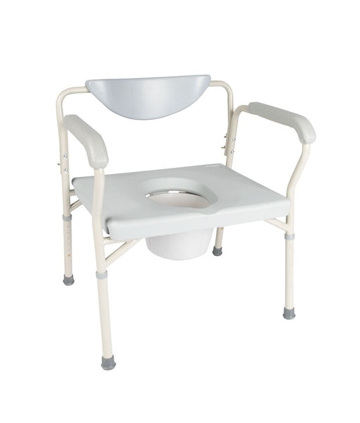 All-in-One Heavy Duty Commode - Padded Back (8180217151725)