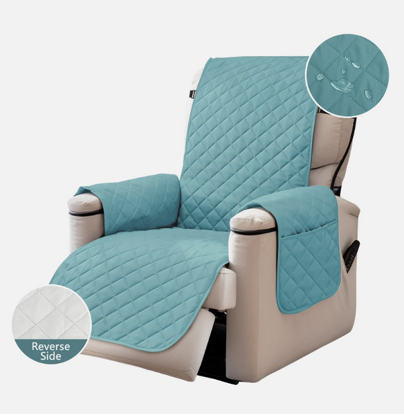 SecureFit Recliner Chair Cover with Anti-Slip System