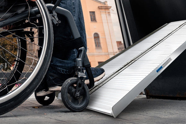 Foldable Aluminium Wheelchair Ramp with Handle (8161761100013)